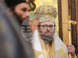 Божурище - патриарх Даниил - водосвет на "Свети вмчк. Георги Победоносец"