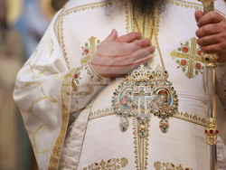 Божурище - патриарх Даниил - водосвет на "Свети вмчк. Георги Победоносец"