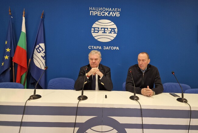 Пресконференция на Румен Петков в Национален пресклуб на БТА в Стара Загора