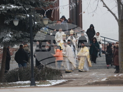 Божурище - патриарх Даниил - водосвет на "Свети вмчк. Георги Победоносец"
