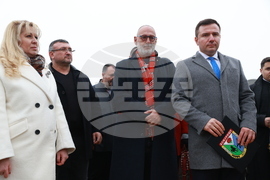 Божурище - патриарх Даниил - водосвет на "Свети вмчк. Георги Победоносец"