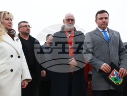 Божурище - патриарх Даниил - водосвет на "Свети вмчк. Георги Победоносец"