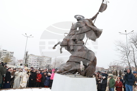 Божурище - патриарх Даниил - водосвет на "Свети вмчк. Георги Победоносец"