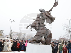 Божурище - патриарх Даниил - водосвет на "Свети вмчк. Георги Победоносец"