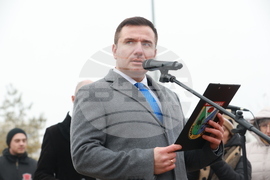 Божурище - патриарх Даниил - водосвет на "Свети вмчк. Георги Победоносец"