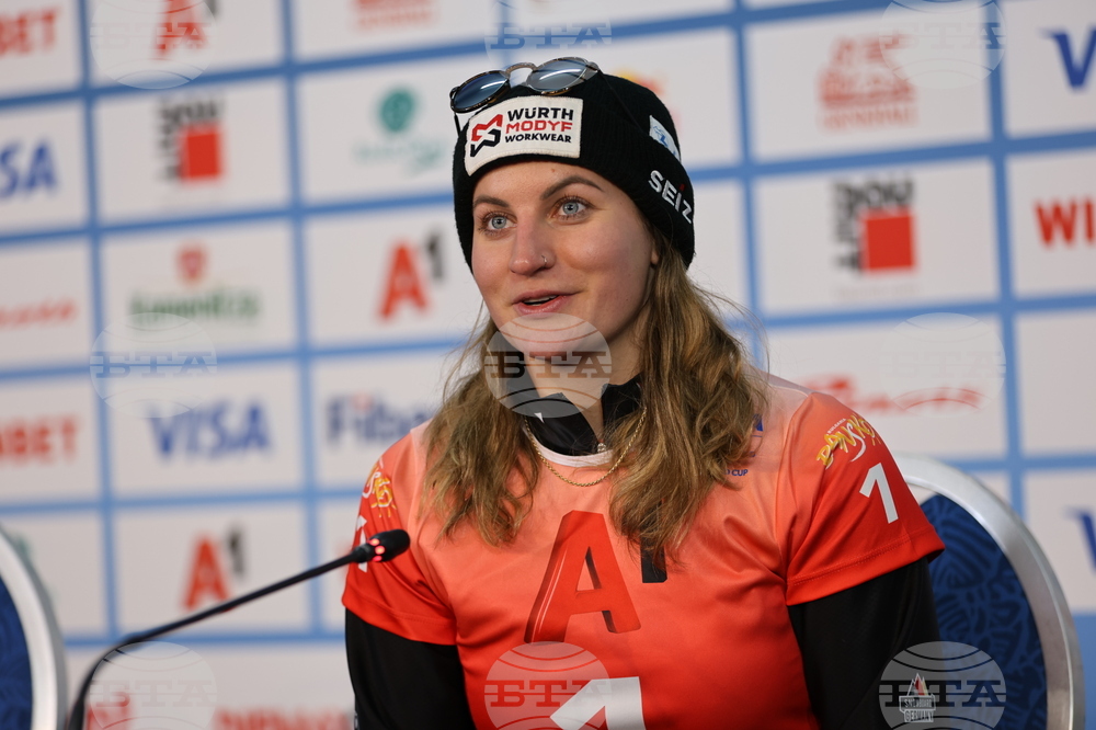 Банско - Световна купа по алпийски сноуборд - Рамона Терезия Хофмайстер - пресконференция