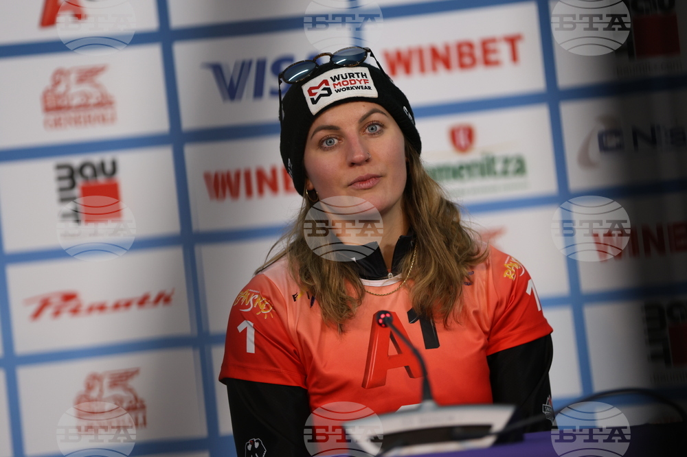 Банско - Световна купа по алпийски сноуборд - Рамона Терезия Хофмайстер - пресконференция