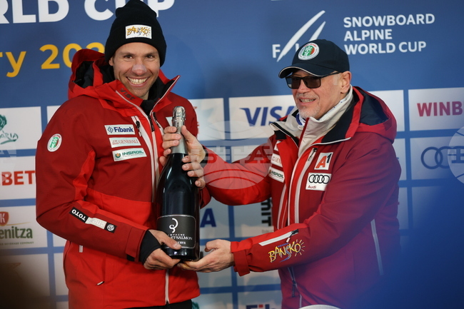 Банско - Световна купа по алпийски сноуборд - Радослав Янков - Цеко Минев - Георги Атанасов - пресконференция