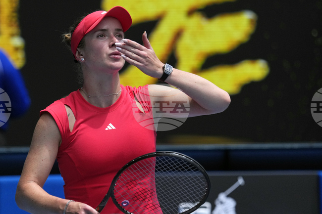 Елина Свитолина и Мадисън Кийс ще играят една срещу друга на четвъртфиналите при жените на Откритото първенство на Австралия по тенис