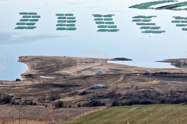 Монтана - язовир - ниско ниво