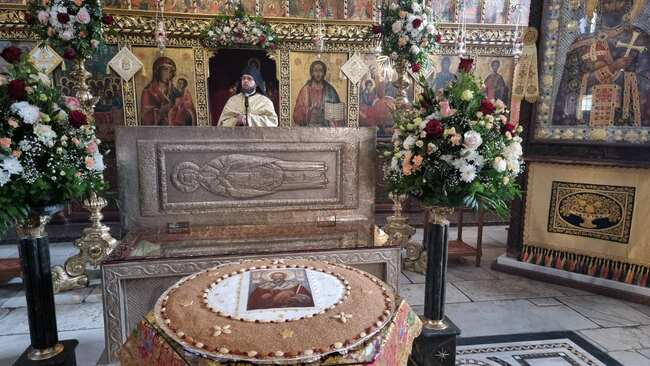 В Бачковския манастир бе отслужена съборната архиерейска света литургия, част от богослужебен цикъл, посветен на св. патриарх Евтимий Търновски