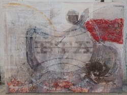 Творба на  Деян Вълков. Снимка: Art club Diplomat