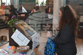 Монтана - Свети Ефрем - икона - поклонение