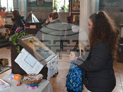 Монтана - Свети Ефрем - икона - поклонение