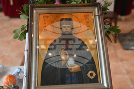 Монтана - Свети Ефрем - икона - поклонение