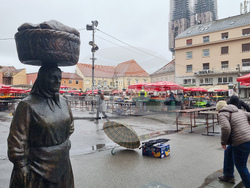 Хърватия - Загреб - пазар - Долац