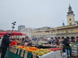 Хърватия - Загреб - пазар - Долац