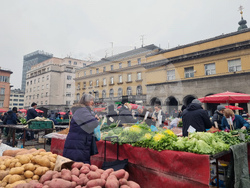Хърватия - Загреб - пазар - Долац