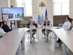 Асеновград - Младежки център - символична първа копка