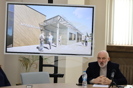 Асеновград - Младежки център - символична първа копка - Стоян Димитров