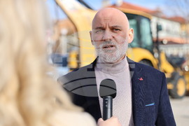 Асеновград - Младежки център - символична първа копка - Стоян Димитров