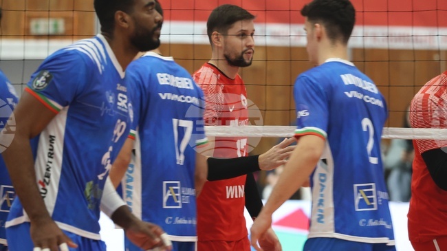 Левски спечели четвъртия мач от полуфиналния плейоф срещу ЦСКА и ще играе на финала на мъжкото първенство по волейбол