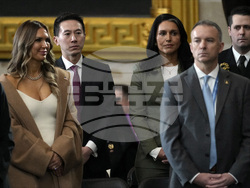 CORRECTION Trump Inauguration