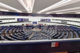 Франция - Европейски парламент в Страсбург - пленарна зала