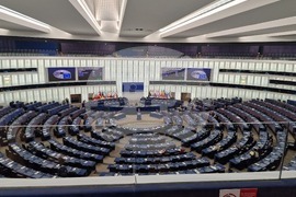 Франция - Европейски парламент в Страсбург - пленарна зала