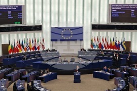 Франция - Европейски парламент в Страсбург - пленарна зала