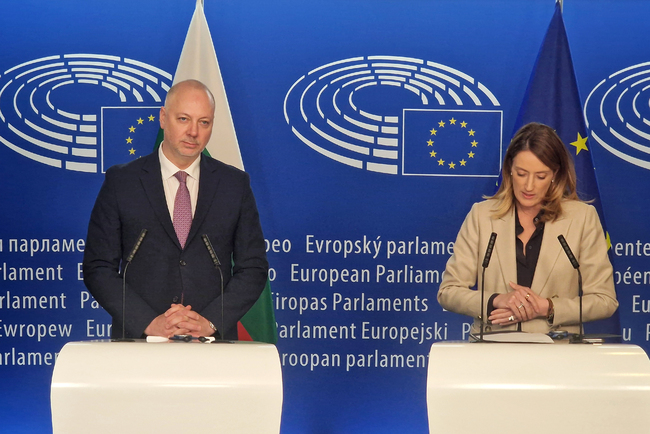 European Parliament President Congratulates Bulgaria on "Finally Taking Its Rightful Place in Schengen Family"
