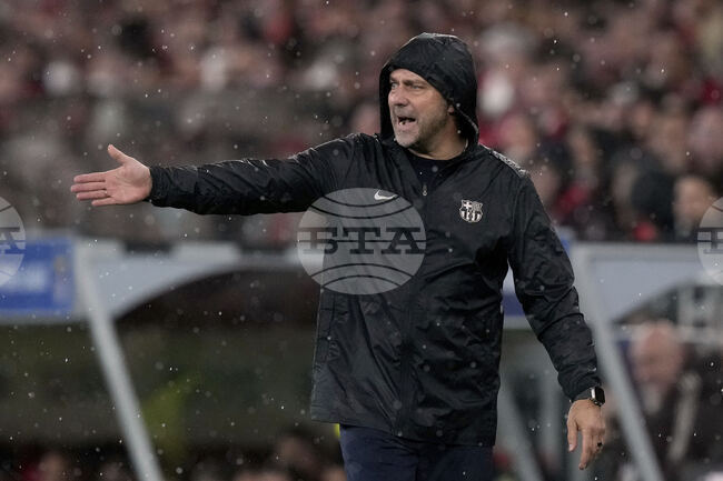 Старши треньорът на Барселона Ханзи Флик похвали манталитета на отбора за "невероятната" победа над Бенфика