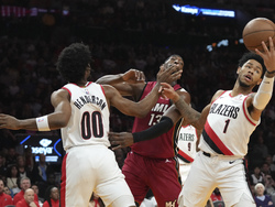Trail Blazers Heat Basketball