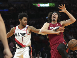 Trail Blazers Heat Basketball