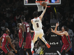 Trail Blazers Heat Basketball
