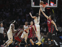 Trail Blazers Heat Basketball