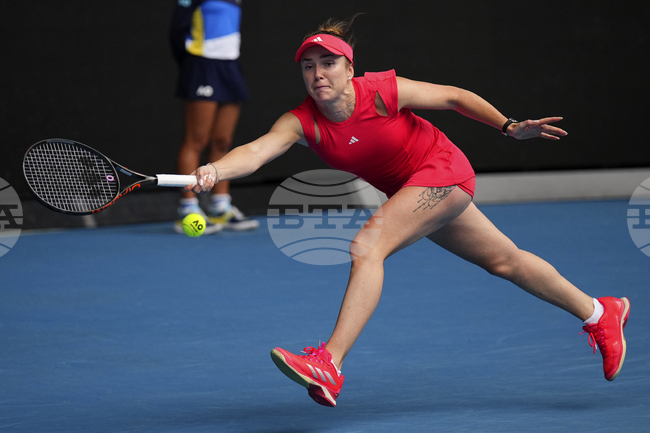 Двукратната шампионка Елина Свитолина елиминира миналогодишната финалистка Анна Калинская на старта на турнира по тенис за жени в Дубай