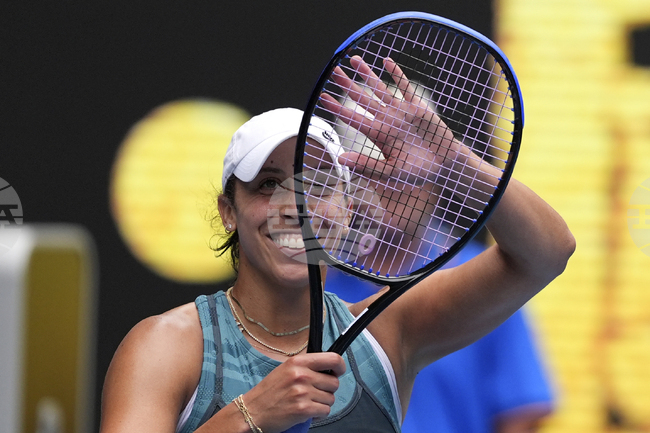 Американската тенисистка Мадисън Кийс: "Наистина се гордея със себе си и съм много развълнувана да играя още един полуфинал в Мелбърн"