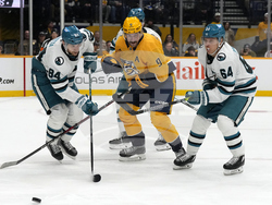 Sharks Predators Hockey