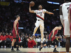 Trail Blazers Heat Basketball