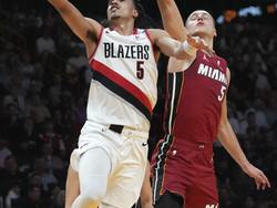 Trail Blazers Heat Basketball
