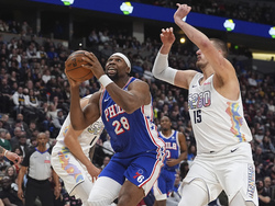 76ers Nuggets Basketball