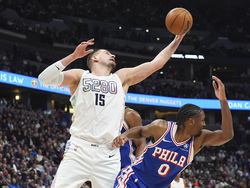 76ers Nuggets Basketball