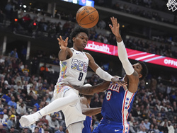 76ers Nuggets Basketball