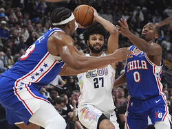76ers Nuggets Basketball