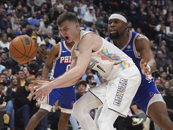 76ers Nuggets Basketball