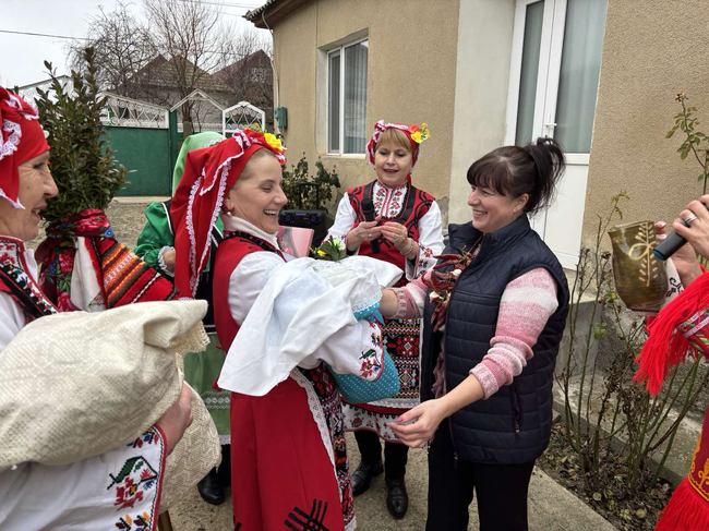 В Болград отбелязаха Бабинден с пресъздаване на обредното действие