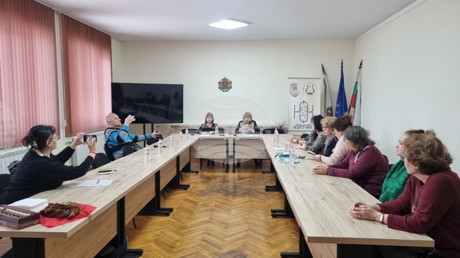 Търговище - хор „Златна лира“ - спечелен проект - пресконференция