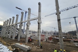 Стадион "Българска армия" - изграждане