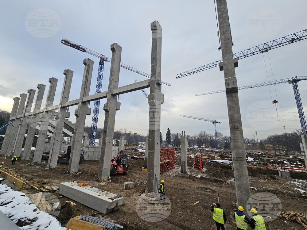 Стадион "Българска армия" - изграждане